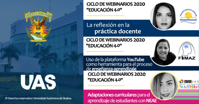 Resumen de la 8va. semana del ciclo de webinarios uas 2020 educación 4.0