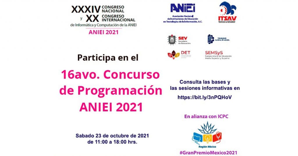 XVI Concurso de Programación ANIEI 2021