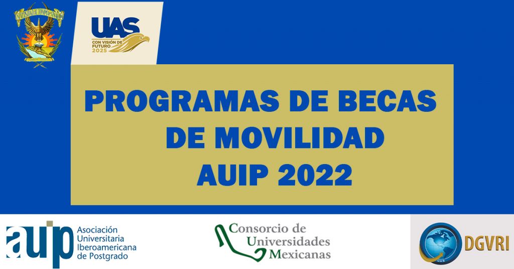 Programas de Becas de Movilidad AUIP 2022