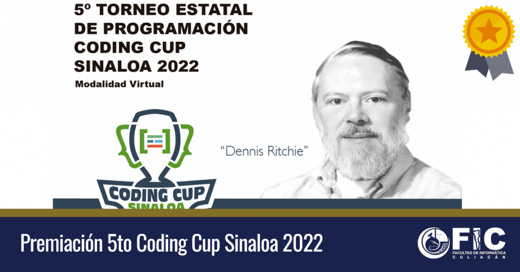 Premiación del Quinto Torneo Estatal de Programación Coding Cup Sinaloa 2022