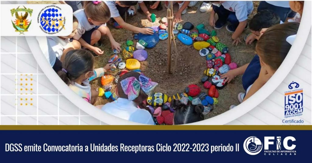 Convocatoria a Unidades Receptoras Ciclo 2022-2023 periodo II
