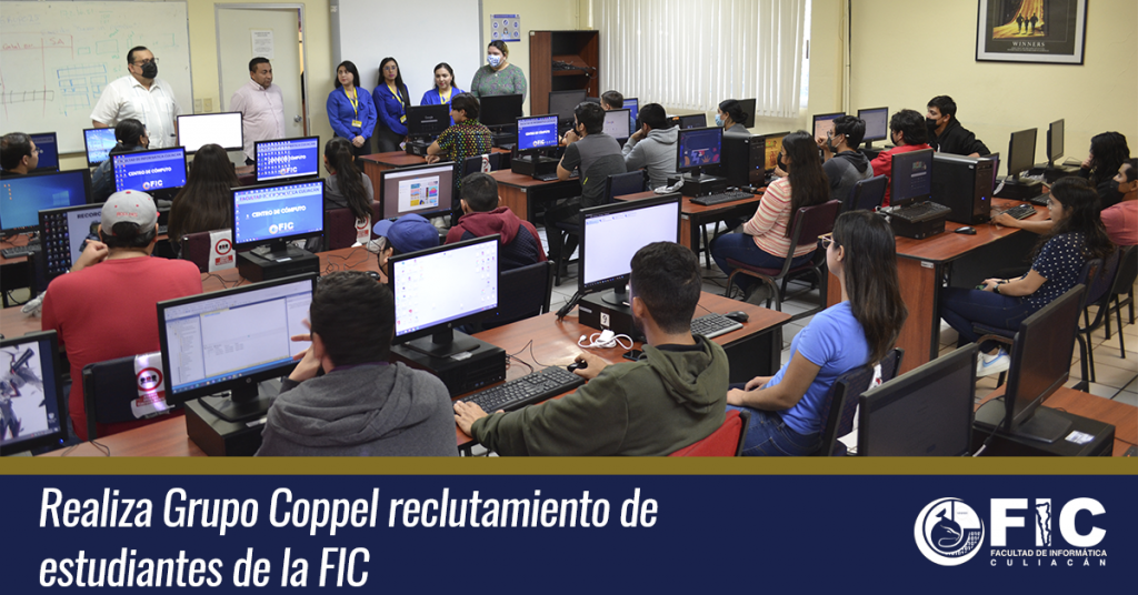 Realiza Grupo Coppel reclutamiento de estudiantes de la FIC